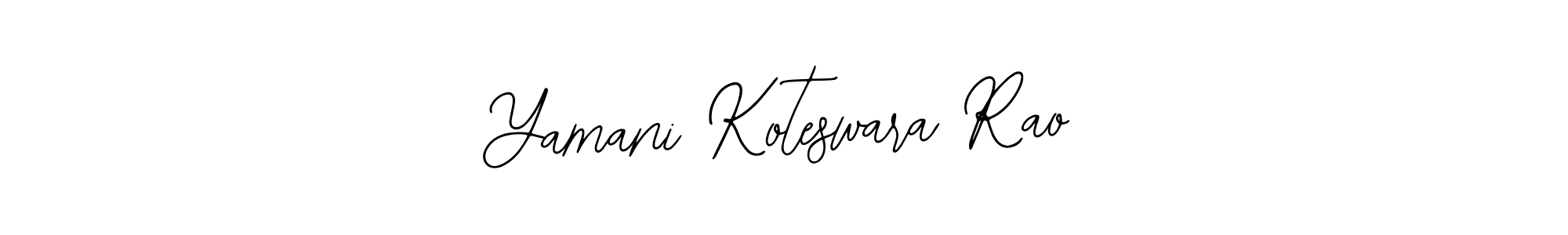if you are searching for the best signature style for your name Yamani Koteswara Rao. so please give up your signature search. here we have designed multiple signature styles  using Bearetta-2O07w. Yamani Koteswara Rao signature style 12 images and pictures png