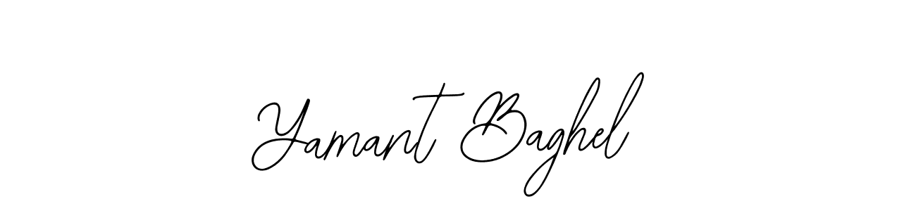 Similarly Bearetta-2O07w is the best handwritten signature design. Signature creator online .You can use it as an online autograph creator for name Yamant Baghel. Yamant Baghel signature style 12 images and pictures png