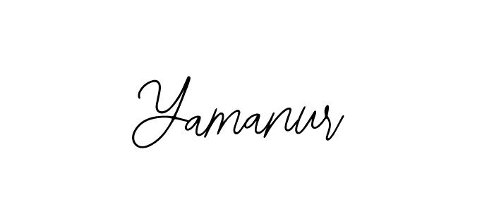 Yamanur stylish signature style. Best Handwritten Sign (Bearetta-2O07w) for my name. Handwritten Signature Collection Ideas for my name Yamanur. Yamanur signature style 12 images and pictures png