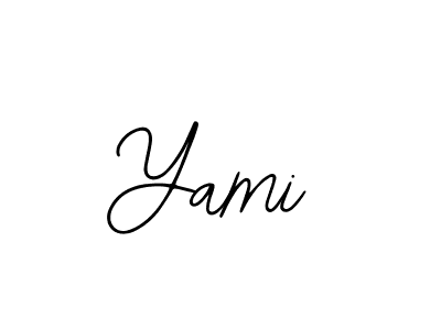 How to make Yami name signature. Use Bearetta-2O07w style for creating short signs online. This is the latest handwritten sign. Yami signature style 12 images and pictures png