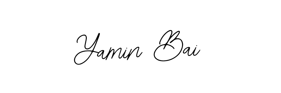 It looks lik you need a new signature style for name Yamin Bai. Design unique handwritten (Bearetta-2O07w) signature with our free signature maker in just a few clicks. Yamin Bai signature style 12 images and pictures png