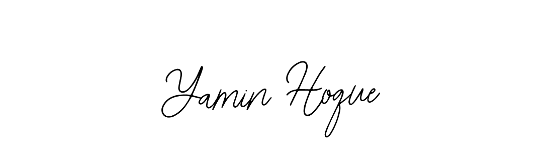 The best way (Bearetta-2O07w) to make a short signature is to pick only two or three words in your name. The name Yamin Hoque include a total of six letters. For converting this name. Yamin Hoque signature style 12 images and pictures png