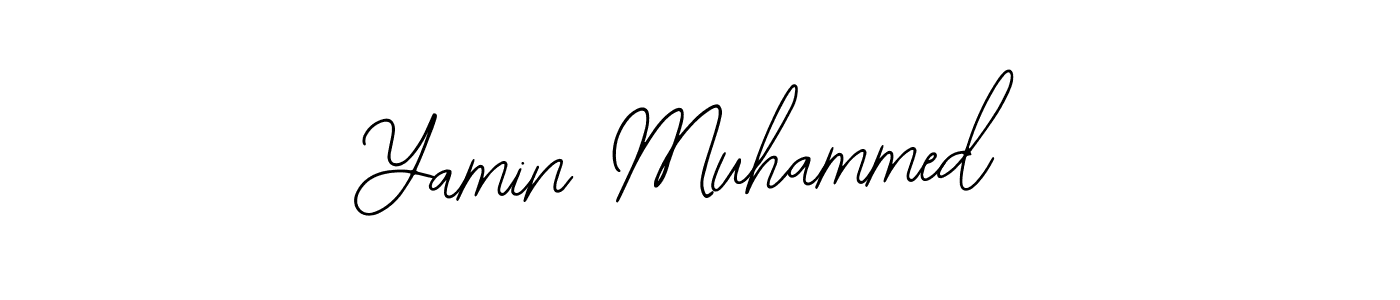 Create a beautiful signature design for name Yamin Muhammed. With this signature (Bearetta-2O07w) fonts, you can make a handwritten signature for free. Yamin Muhammed signature style 12 images and pictures png