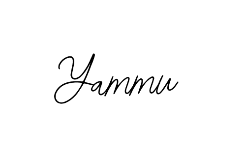 Also we have Yammu name is the best signature style. Create professional handwritten signature collection using Bearetta-2O07w autograph style. Yammu signature style 12 images and pictures png