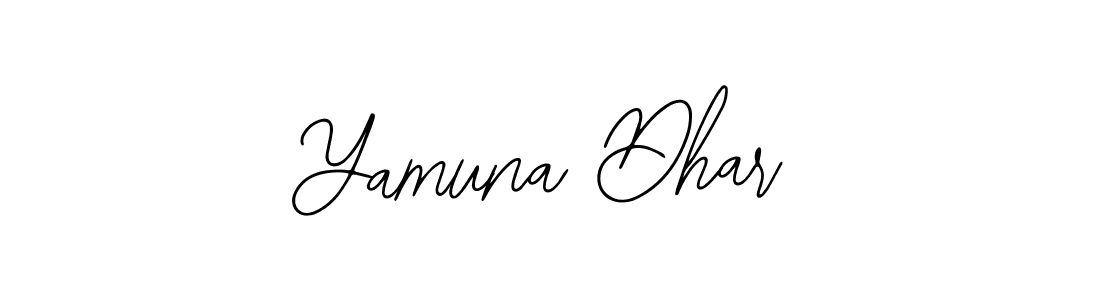 Create a beautiful signature design for name Yamuna Dhar. With this signature (Bearetta-2O07w) fonts, you can make a handwritten signature for free. Yamuna Dhar signature style 12 images and pictures png