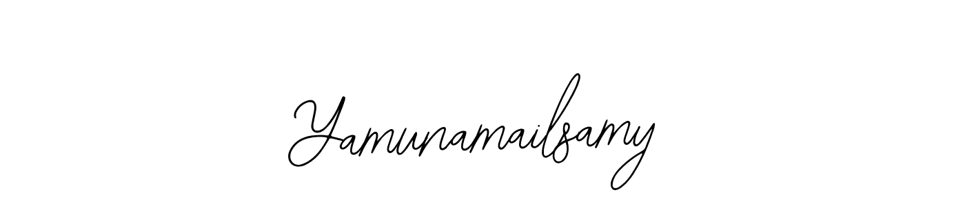 Make a beautiful signature design for name Yamunamailsamy. With this signature (Bearetta-2O07w) style, you can create a handwritten signature for free. Yamunamailsamy signature style 12 images and pictures png