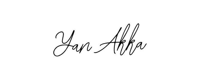 How to Draw Yan Akka signature style? Bearetta-2O07w is a latest design signature styles for name Yan Akka. Yan Akka signature style 12 images and pictures png
