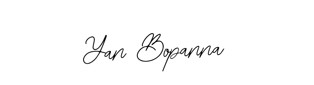 You can use this online signature creator to create a handwritten signature for the name Yan Bopanna. This is the best online autograph maker. Yan Bopanna signature style 12 images and pictures png