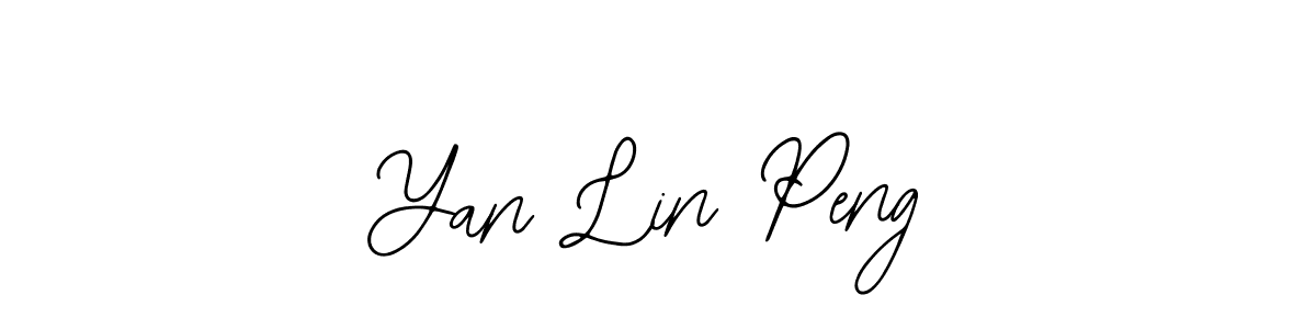 Design your own signature with our free online signature maker. With this signature software, you can create a handwritten (Bearetta-2O07w) signature for name Yan Lin Peng. Yan Lin Peng signature style 12 images and pictures png