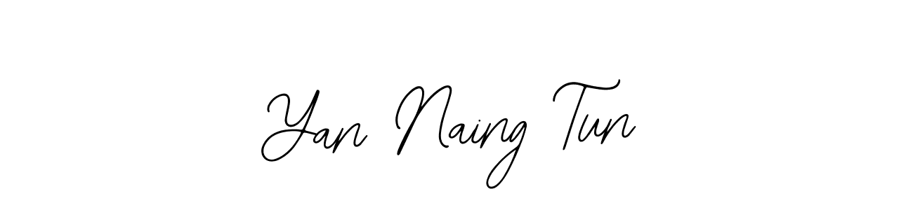 How to Draw Yan Naing Tun signature style? Bearetta-2O07w is a latest design signature styles for name Yan Naing Tun. Yan Naing Tun signature style 12 images and pictures png