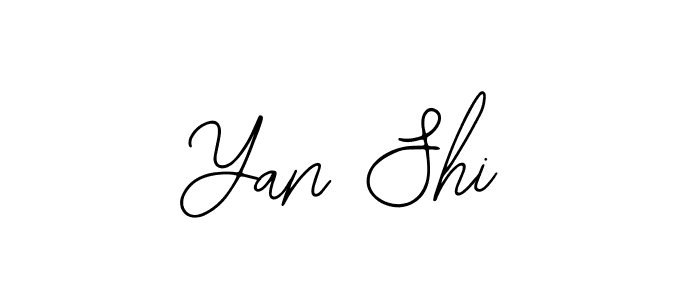 Also You can easily find your signature by using the search form. We will create Yan Shi name handwritten signature images for you free of cost using Bearetta-2O07w sign style. Yan Shi signature style 12 images and pictures png