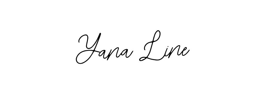 Also we have Yana Line name is the best signature style. Create professional handwritten signature collection using Bearetta-2O07w autograph style. Yana Line signature style 12 images and pictures png