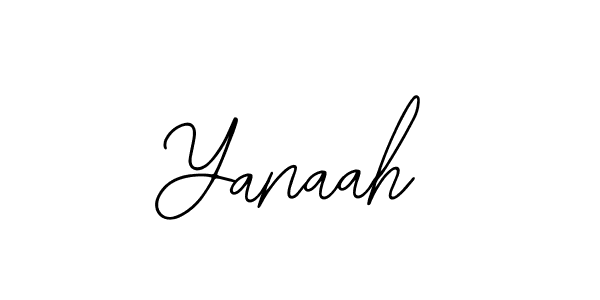 The best way (Bearetta-2O07w) to make a short signature is to pick only two or three words in your name. The name Yanaah include a total of six letters. For converting this name. Yanaah signature style 12 images and pictures png