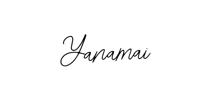 You should practise on your own different ways (Bearetta-2O07w) to write your name (Yanamai) in signature. don't let someone else do it for you. Yanamai signature style 12 images and pictures png