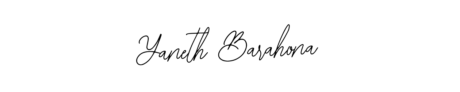 Also we have Yaneth Barahona name is the best signature style. Create professional handwritten signature collection using Bearetta-2O07w autograph style. Yaneth Barahona signature style 12 images and pictures png