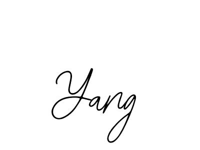 Bearetta-2O07w is a professional signature style that is perfect for those who want to add a touch of class to their signature. It is also a great choice for those who want to make their signature more unique. Get Yang name to fancy signature for free. Yang signature style 12 images and pictures png