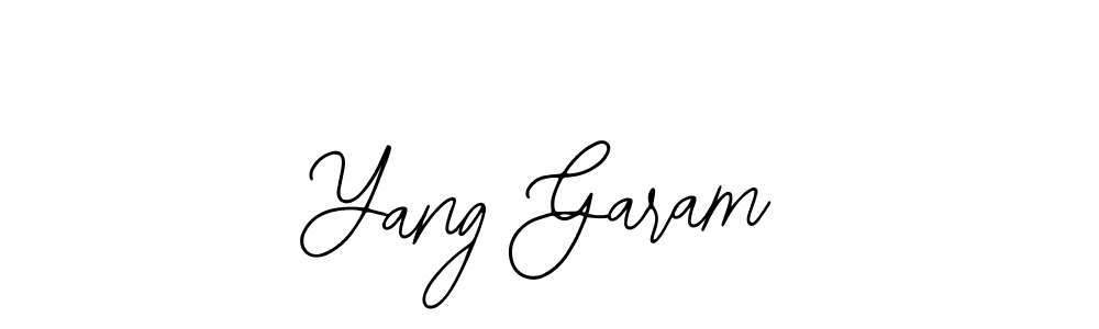 Also we have Yang Garam name is the best signature style. Create professional handwritten signature collection using Bearetta-2O07w autograph style. Yang Garam signature style 12 images and pictures png