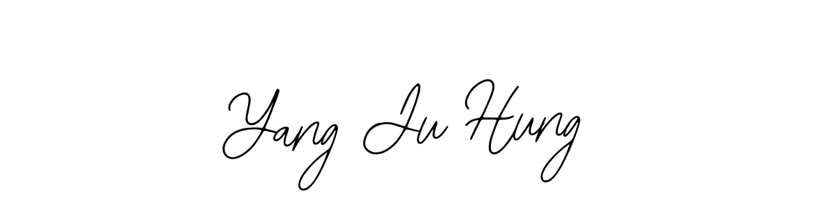if you are searching for the best signature style for your name Yang Ju Hung. so please give up your signature search. here we have designed multiple signature styles  using Bearetta-2O07w. Yang Ju Hung signature style 12 images and pictures png