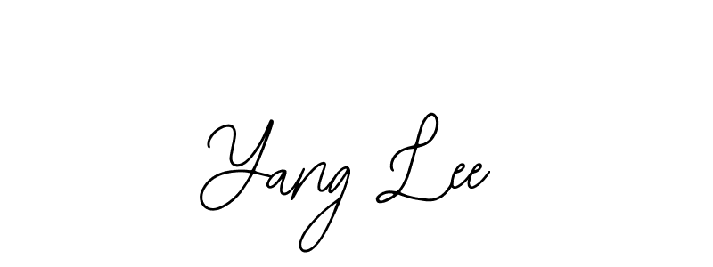 It looks lik you need a new signature style for name Yang Lee. Design unique handwritten (Bearetta-2O07w) signature with our free signature maker in just a few clicks. Yang Lee signature style 12 images and pictures png