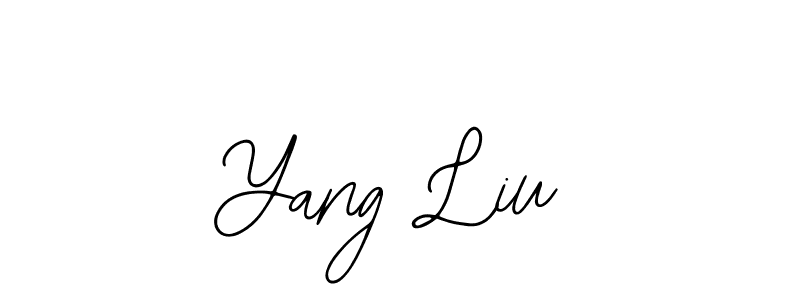 Create a beautiful signature design for name Yang Liu. With this signature (Bearetta-2O07w) fonts, you can make a handwritten signature for free. Yang Liu signature style 12 images and pictures png