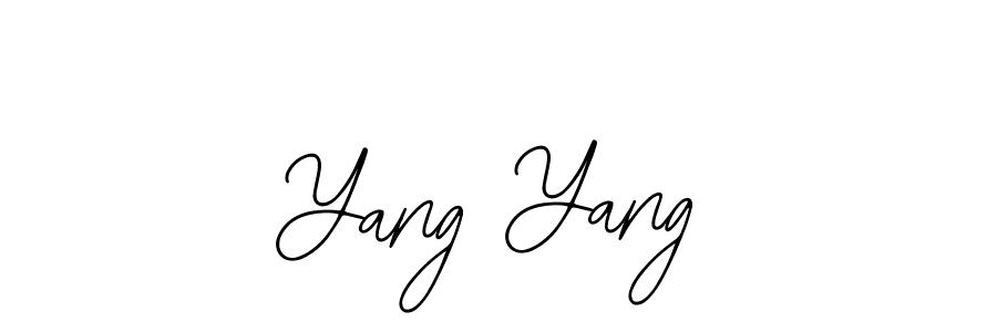 This is the best signature style for the Yang Yang name. Also you like these signature font (Bearetta-2O07w). Mix name signature. Yang Yang signature style 12 images and pictures png