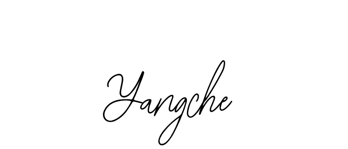 Make a short Yangche signature style. Manage your documents anywhere anytime using Bearetta-2O07w. Create and add eSignatures, submit forms, share and send files easily. Yangche signature style 12 images and pictures png