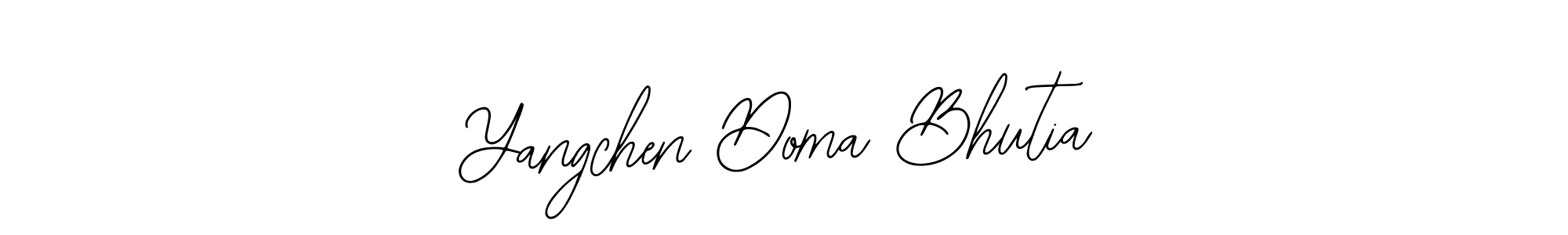 Similarly Bearetta-2O07w is the best handwritten signature design. Signature creator online .You can use it as an online autograph creator for name Yangchen Doma Bhutia. Yangchen Doma Bhutia signature style 12 images and pictures png