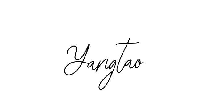 Make a short Yangtao signature style. Manage your documents anywhere anytime using Bearetta-2O07w. Create and add eSignatures, submit forms, share and send files easily. Yangtao signature style 12 images and pictures png