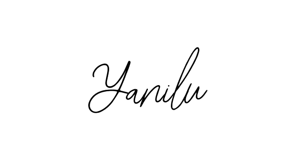 Make a beautiful signature design for name Yanilu. With this signature (Bearetta-2O07w) style, you can create a handwritten signature for free. Yanilu signature style 12 images and pictures png