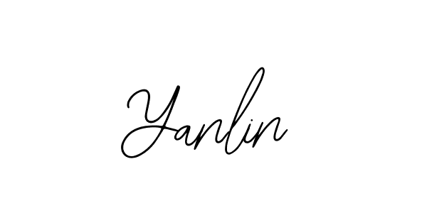 Make a beautiful signature design for name Yanlin. Use this online signature maker to create a handwritten signature for free. Yanlin signature style 12 images and pictures png