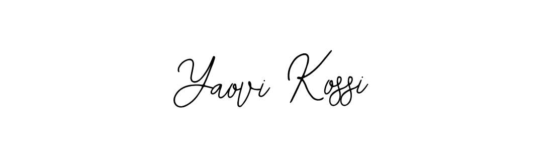 Make a beautiful signature design for name Yaovi Kossi. Use this online signature maker to create a handwritten signature for free. Yaovi Kossi signature style 12 images and pictures png