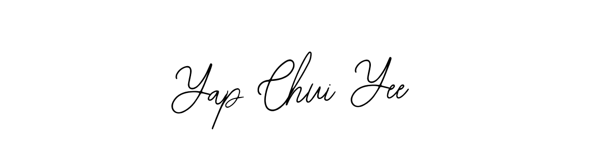 Make a beautiful signature design for name Yap Chui Yee. With this signature (Bearetta-2O07w) style, you can create a handwritten signature for free. Yap Chui Yee signature style 12 images and pictures png
