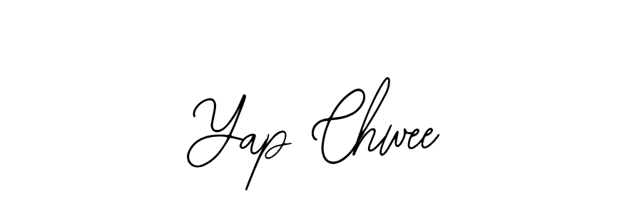 Similarly Bearetta-2O07w is the best handwritten signature design. Signature creator online .You can use it as an online autograph creator for name Yap Chwee. Yap Chwee signature style 12 images and pictures png