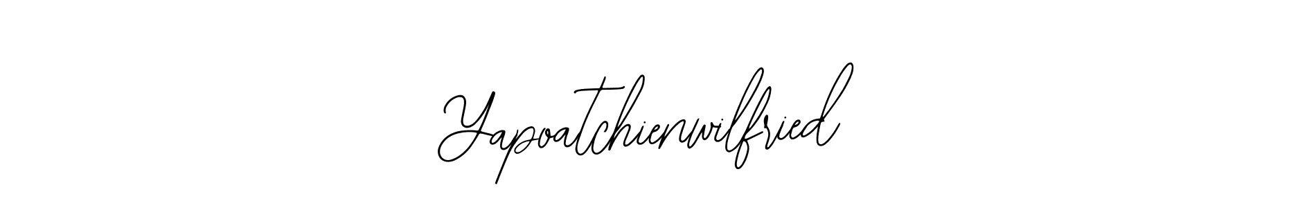 Also You can easily find your signature by using the search form. We will create Yapoatchienwilfried name handwritten signature images for you free of cost using Bearetta-2O07w sign style. Yapoatchienwilfried signature style 12 images and pictures png