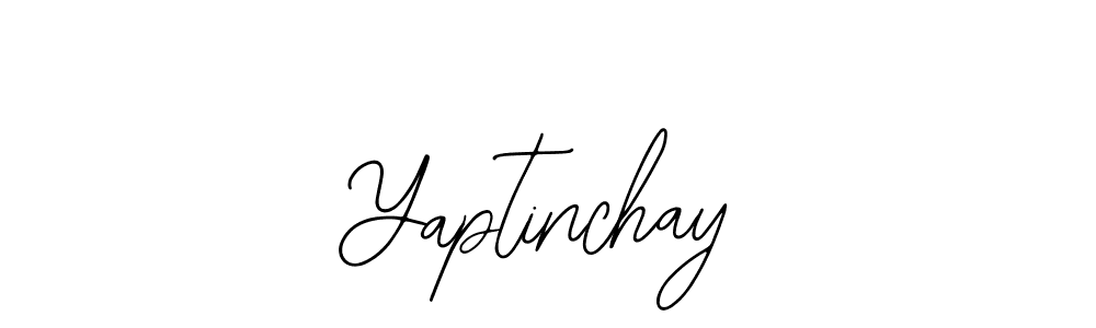 Design your own signature with our free online signature maker. With this signature software, you can create a handwritten (Bearetta-2O07w) signature for name Yaptinchay. Yaptinchay signature style 12 images and pictures png