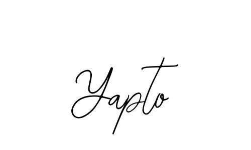 Yapto stylish signature style. Best Handwritten Sign (Bearetta-2O07w) for my name. Handwritten Signature Collection Ideas for my name Yapto. Yapto signature style 12 images and pictures png