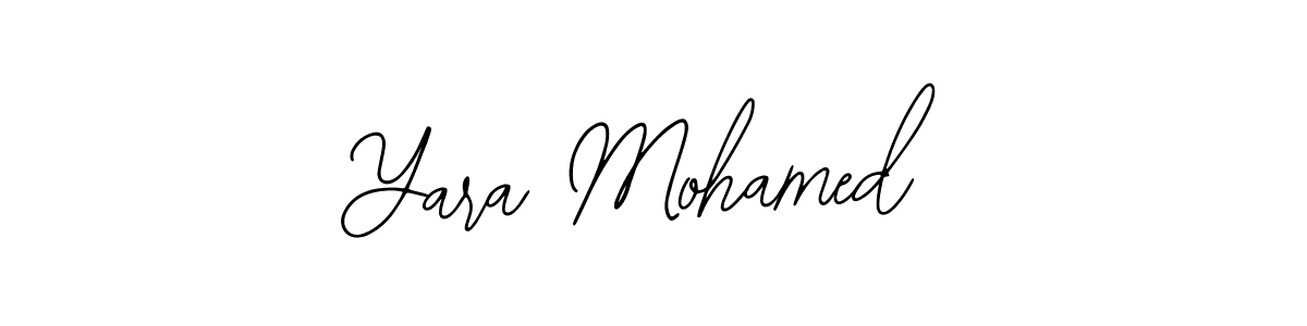 Use a signature maker to create a handwritten signature online. With this signature software, you can design (Bearetta-2O07w) your own signature for name Yara Mohamed. Yara Mohamed signature style 12 images and pictures png