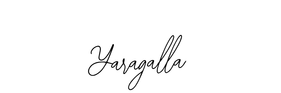 You should practise on your own different ways (Bearetta-2O07w) to write your name (Yaragalla) in signature. don't let someone else do it for you. Yaragalla signature style 12 images and pictures png