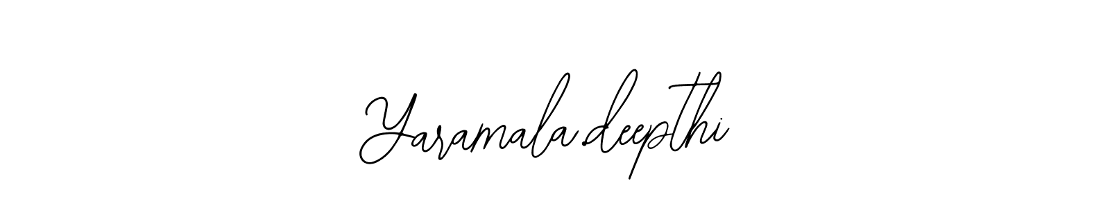 if you are searching for the best signature style for your name Yaramala.deepthi. so please give up your signature search. here we have designed multiple signature styles  using Bearetta-2O07w. Yaramala.deepthi signature style 12 images and pictures png