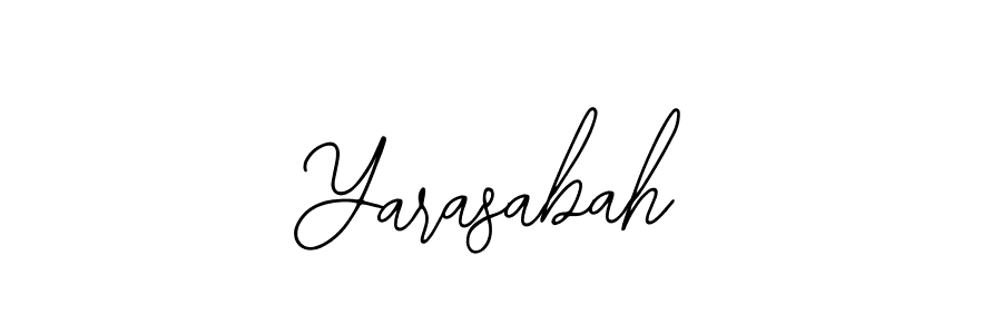 Make a beautiful signature design for name Yarasabah. Use this online signature maker to create a handwritten signature for free. Yarasabah signature style 12 images and pictures png