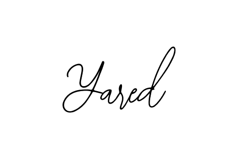 The best way (Bearetta-2O07w) to make a short signature is to pick only two or three words in your name. The name Yared include a total of six letters. For converting this name. Yared signature style 12 images and pictures png