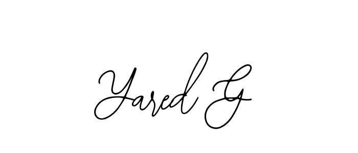 It looks lik you need a new signature style for name Yared G. Design unique handwritten (Bearetta-2O07w) signature with our free signature maker in just a few clicks. Yared G signature style 12 images and pictures png