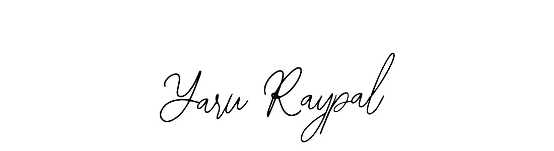 Make a beautiful signature design for name Yaru Raypal. With this signature (Bearetta-2O07w) style, you can create a handwritten signature for free. Yaru Raypal signature style 12 images and pictures png