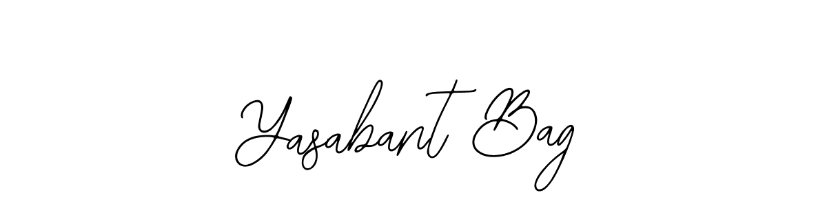 Create a beautiful signature design for name Yasabant Bag. With this signature (Bearetta-2O07w) fonts, you can make a handwritten signature for free. Yasabant Bag signature style 12 images and pictures png