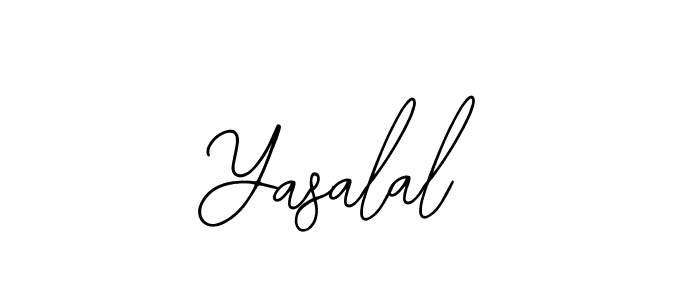 Also we have Yasalal name is the best signature style. Create professional handwritten signature collection using Bearetta-2O07w autograph style. Yasalal signature style 12 images and pictures png