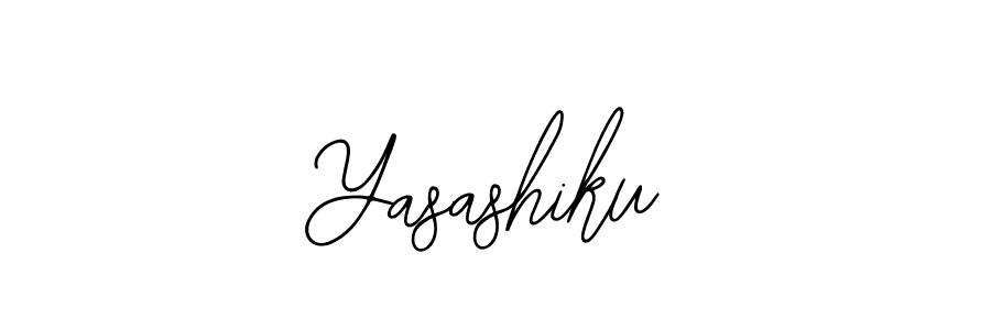 Bearetta-2O07w is a professional signature style that is perfect for those who want to add a touch of class to their signature. It is also a great choice for those who want to make their signature more unique. Get Yasashiku name to fancy signature for free. Yasashiku signature style 12 images and pictures png