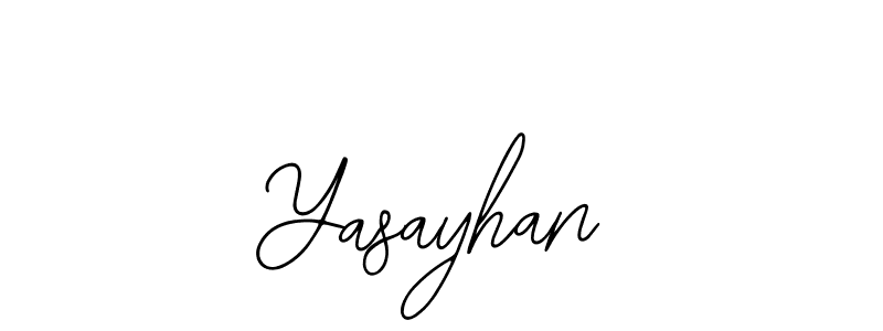 if you are searching for the best signature style for your name Yasayhan. so please give up your signature search. here we have designed multiple signature styles  using Bearetta-2O07w. Yasayhan signature style 12 images and pictures png