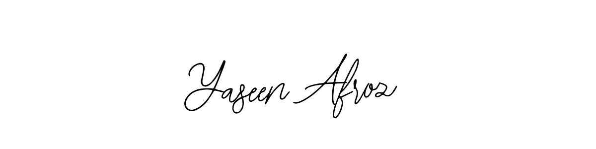 Create a beautiful signature design for name Yaseen Afroz. With this signature (Bearetta-2O07w) fonts, you can make a handwritten signature for free. Yaseen Afroz signature style 12 images and pictures png