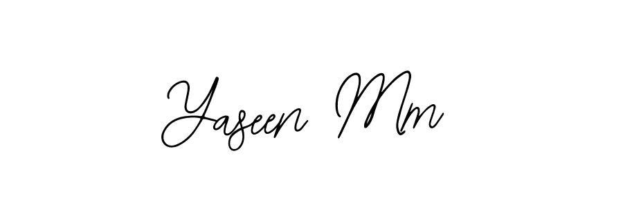 if you are searching for the best signature style for your name Yaseen Mm. so please give up your signature search. here we have designed multiple signature styles  using Bearetta-2O07w. Yaseen Mm signature style 12 images and pictures png