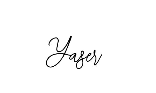 Also we have Yaser name is the best signature style. Create professional handwritten signature collection using Bearetta-2O07w autograph style. Yaser signature style 12 images and pictures png